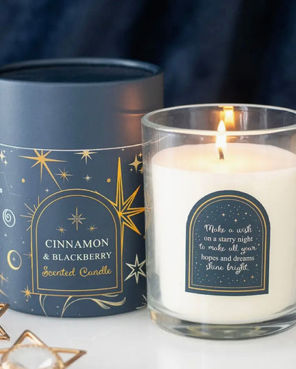 Starry Night Cinnamon & Blackberry Candle