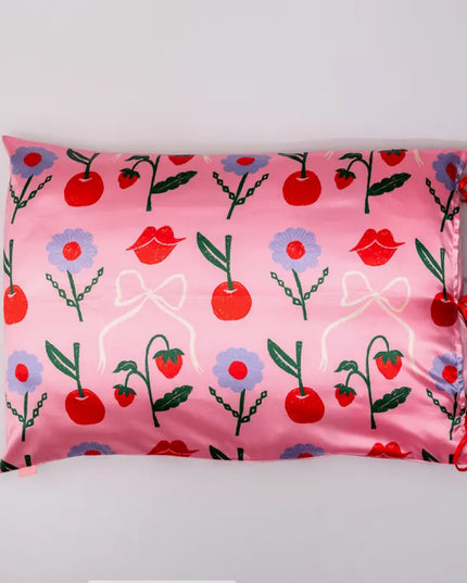 Pillow Case Set, Cherry Lips