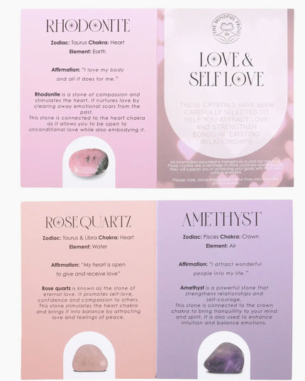 Self Love Healing Crystal Set