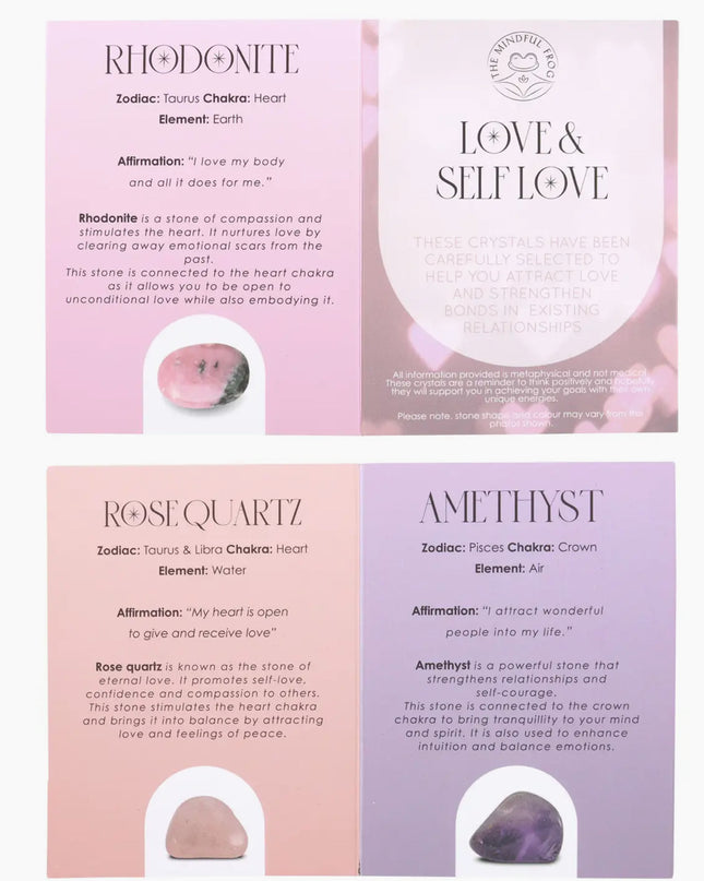 Self Love Healing Crystal Set