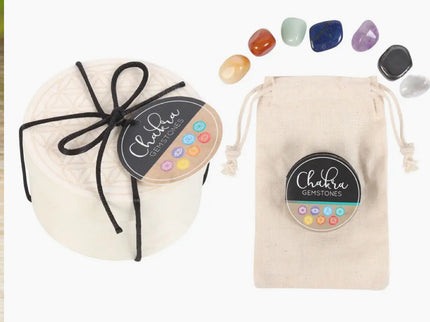 Chakra-Edelstein-Kristallheilungs-Geschenkset