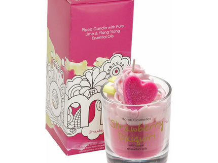 Strawberry Daiquiri Piped Candle