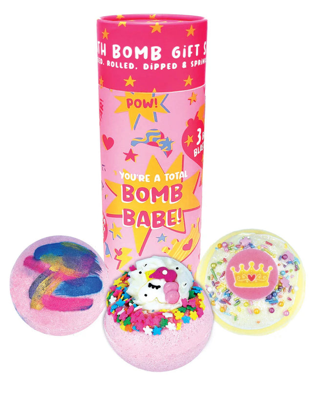 Bomb Babe Bath Blaster Tube Gift Set
