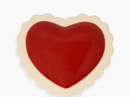 Ceramic Heart Trinket Box