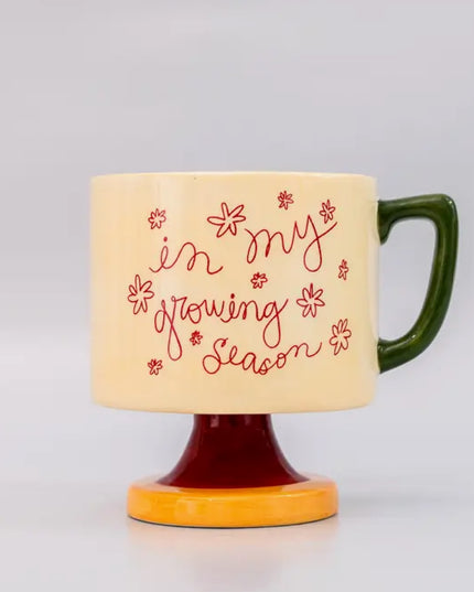 Short Ceramic Mug, In My Growing Season