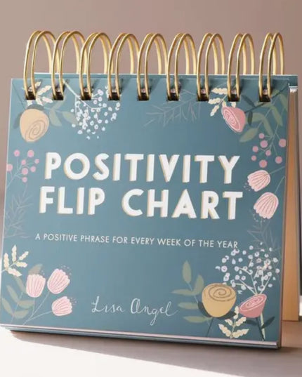 Floral Weekly Positivity Flip Chart