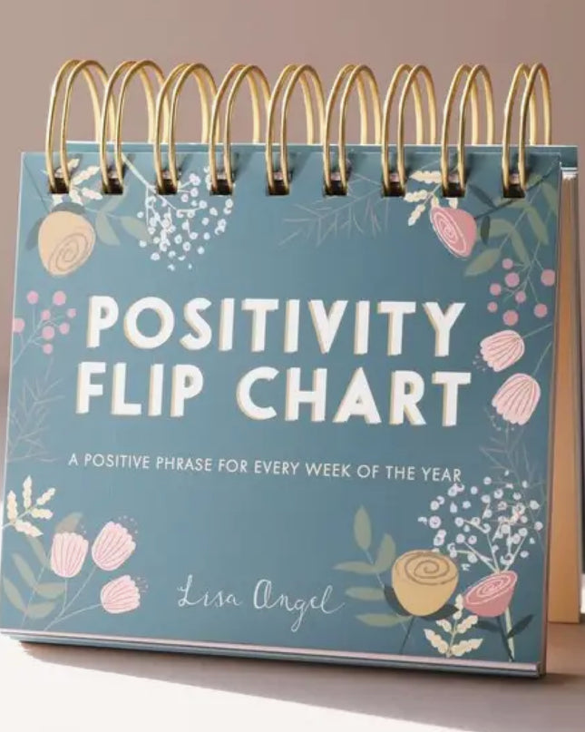 Floral Weekly Positivity Flip Chart