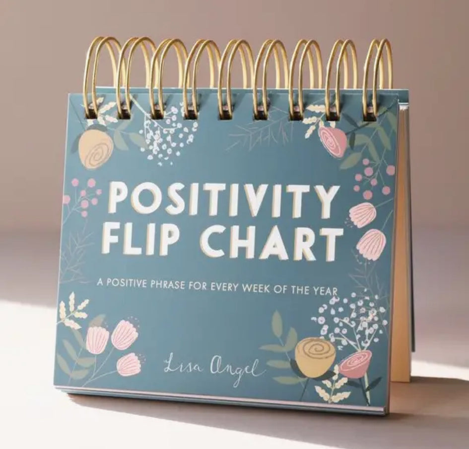 Floral Weekly Positivity Flip Chart