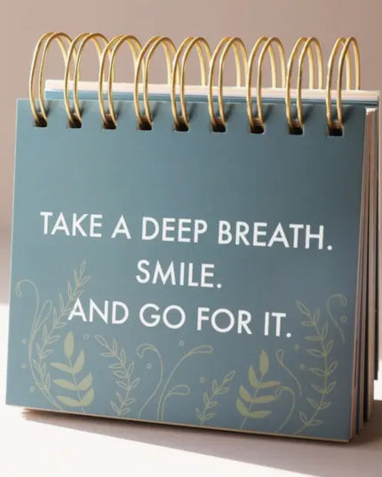 Floral Weekly Positivity Flip Chart