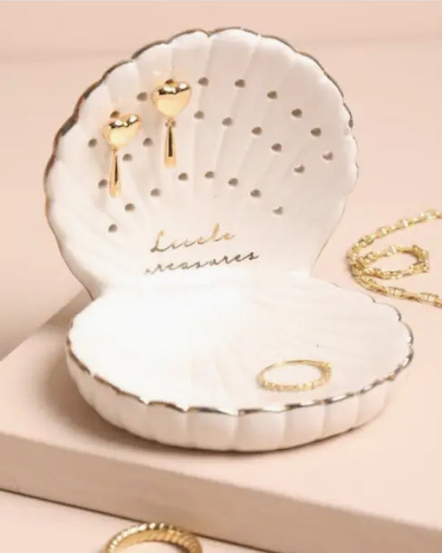 Shell Earring Holder and Jewellery Dish