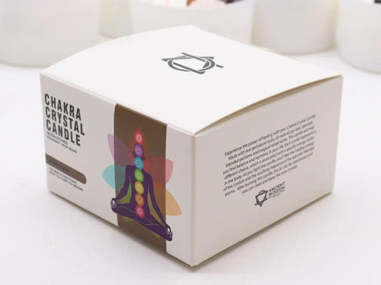 Chakra-Kristallkerze