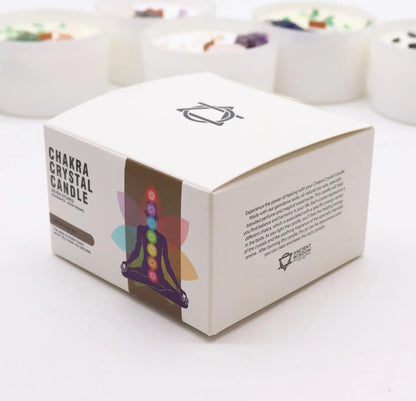 Chakra Crystal Candle