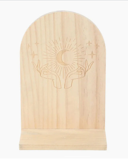 Natural Mystical Hands Incense Holder Shelf