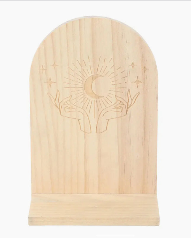 Natural Mystical Hands Incense Holder Shelf