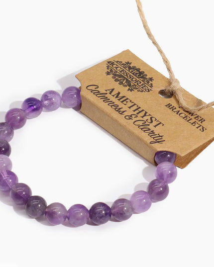 Power Bracelet - Amethyst