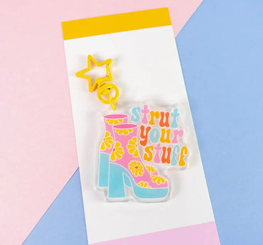 Strut Your Stuff Keyring Serenity healing gifts