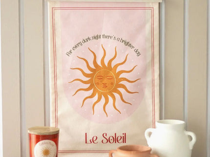 Le Soleil Sonne Wandbehang