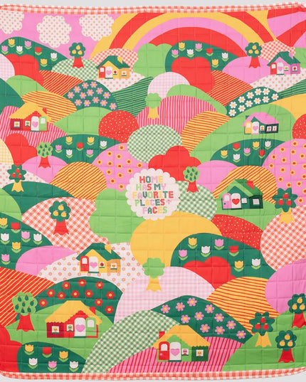 Quilted Blanket, Favorite Places + Faces