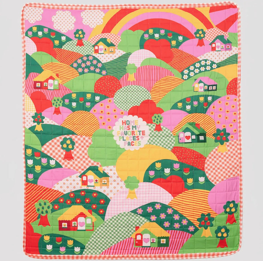 Quilted Blanket, Favorite Places + Faces