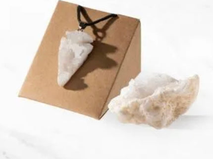 Geoden-Geschenkset – klarer Quarz