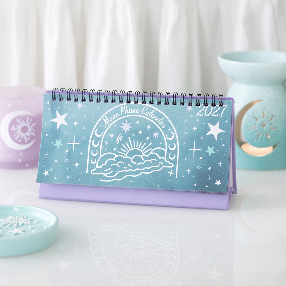 Desk Calendar 2027 Serenity healing gifts