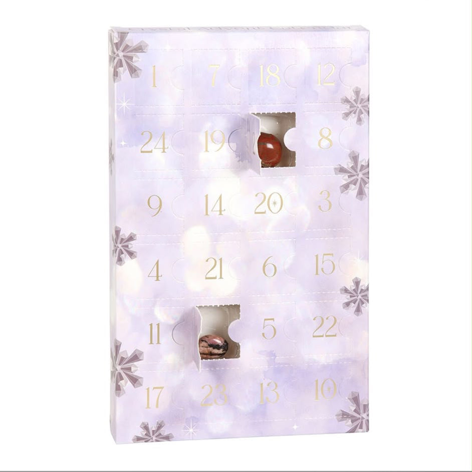 Crystal Advent Calendar Serenity healing gifts
