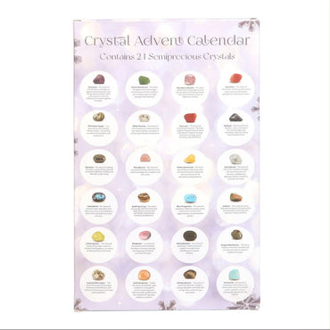Crystal Advent Calendar Serenity healing gifts