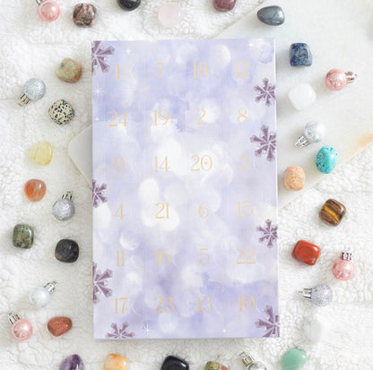 Crystal Advent Calendar Serenity healing gifts