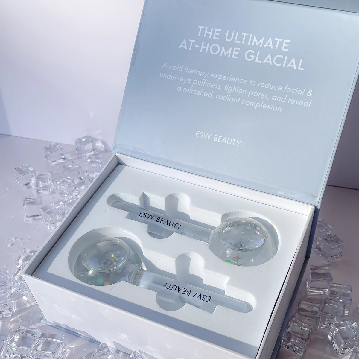 Ice Globes Glacial Cooling Fcaial Tools Serenity healing gifts