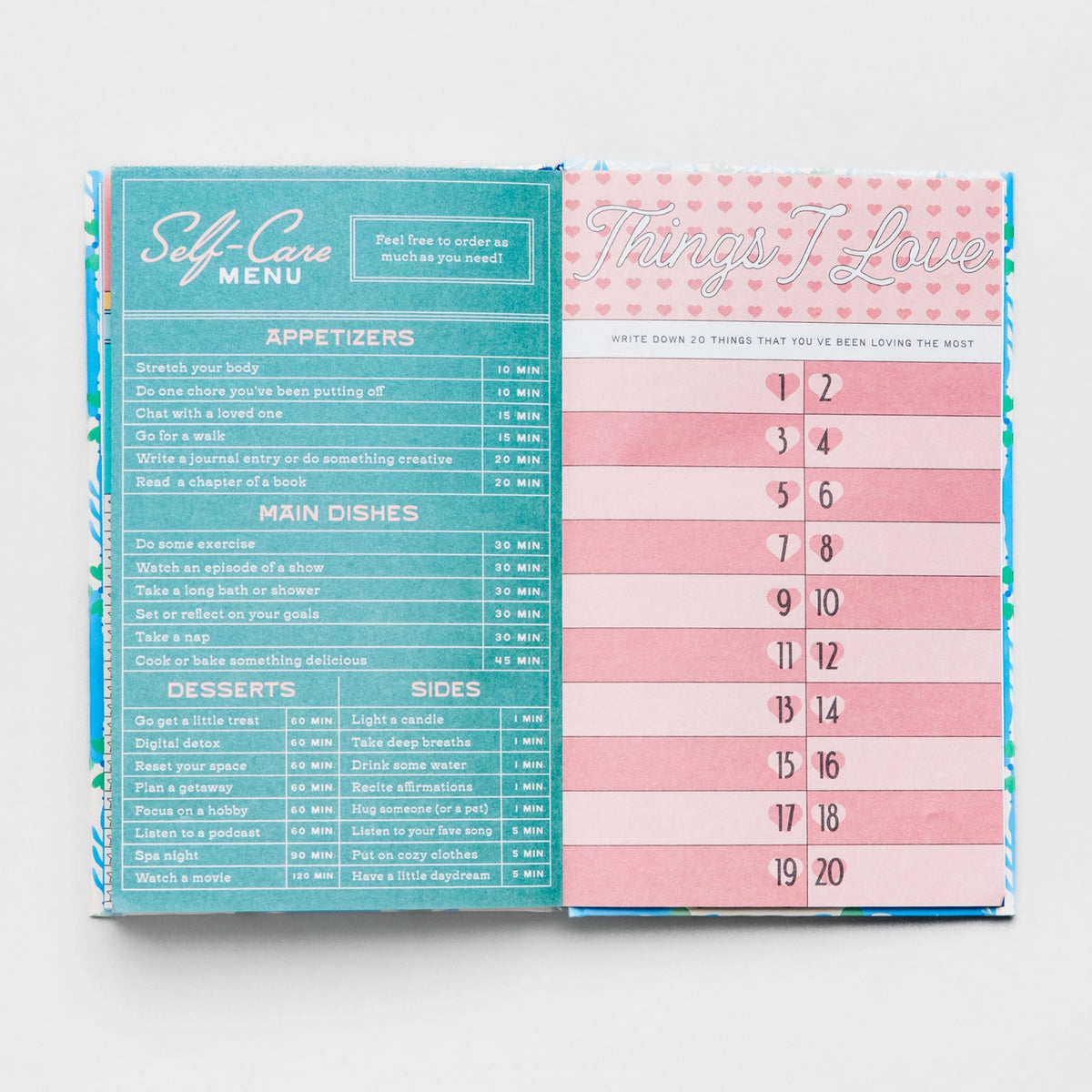 Blue Tiled Classic Planner Serenity healing gifts